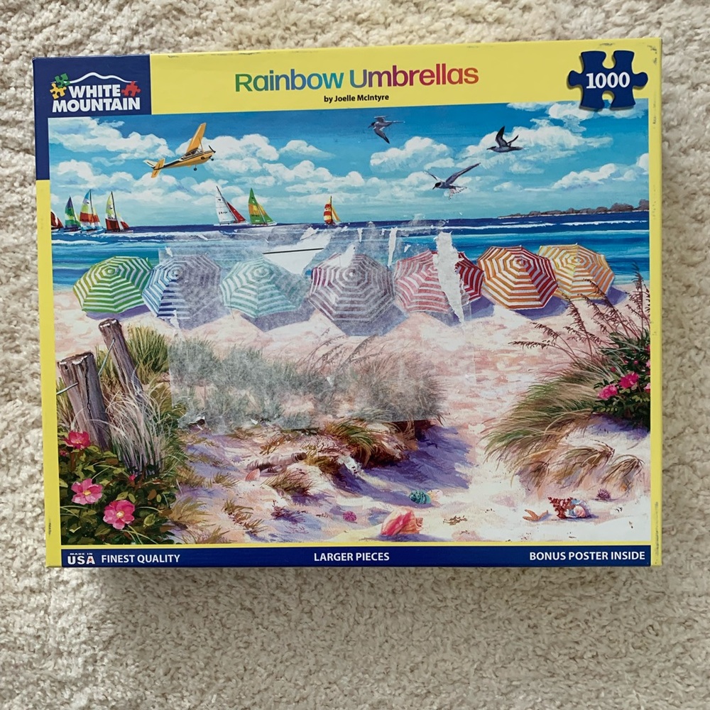 White Mountain Coastal Umbrella Puzzle